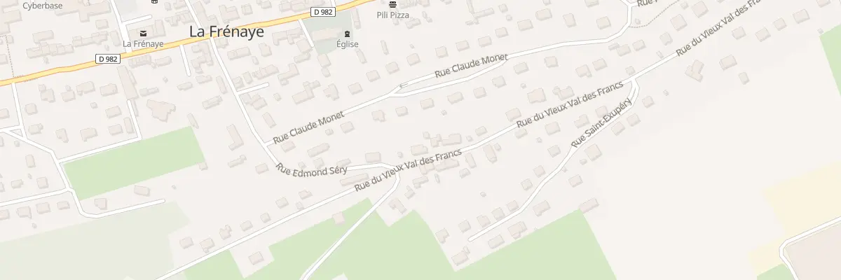 Plan du 30 Rue du Vieux Val des Francs à La Frénaye