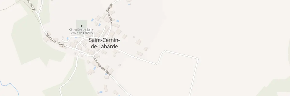 Plan du 88 Les Grosses à Saint-Cernin-de-Labarde