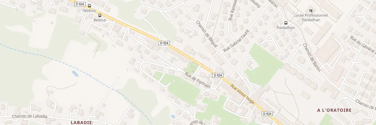 Plan du 147 Rue Victor Hugo à Auch