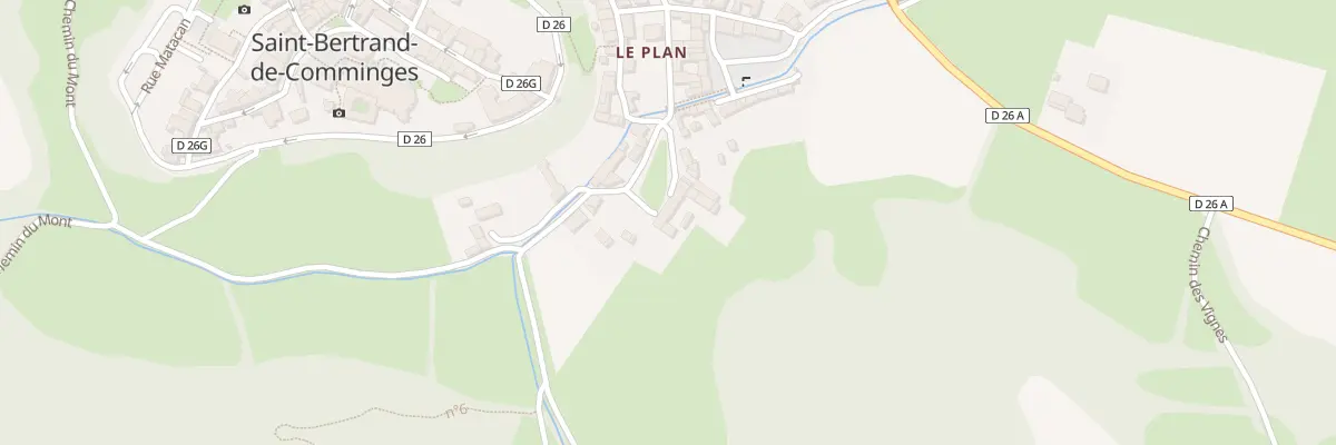 Plan du 77 Le Plan à Saint-Bertrand-de-Comminges