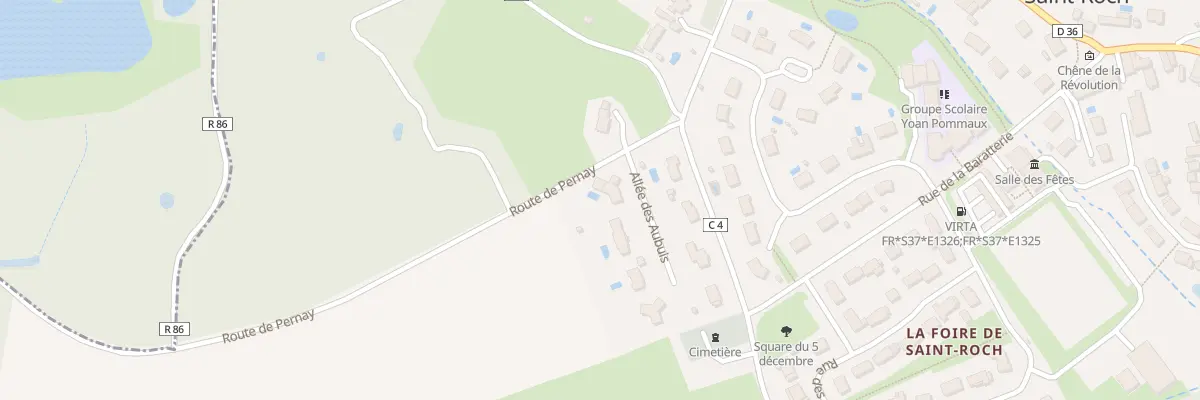 Plan du 1 All des Aubuis à Saint-Roch