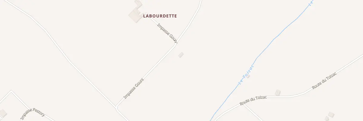 Plan du 300 Imp de Labourdette à Moulinet