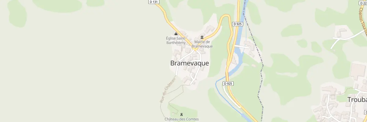 Plan du 5020 Le Village à Bramevaque