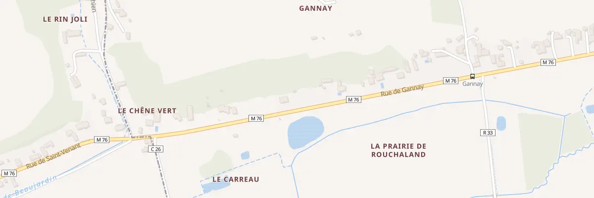 Plan du 54B Rue de Gannay à Fondettes