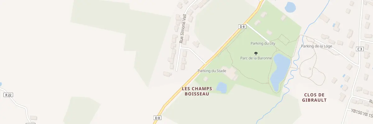 Plan du 3 Imp Adrien Jules Dansault à Thilouze