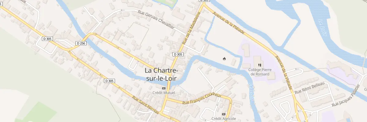 Plan du 24 Rue de la Madeleine à La Chartre-sur-le-Loir