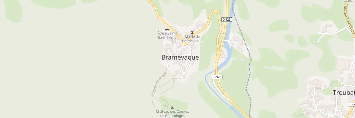 Plan du 5029 Le Village à Bramevaque