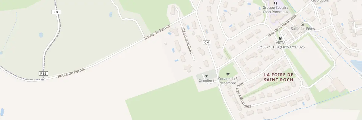 Plan du 3 All des Aubuis à Saint-Roch