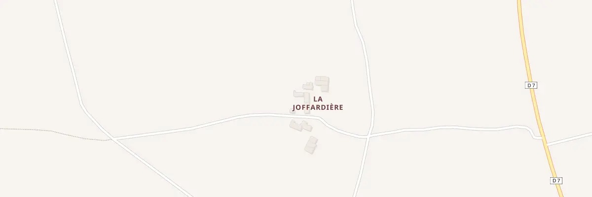 Plan du 87 La Joffardiere à Appenai-sous-Bellême