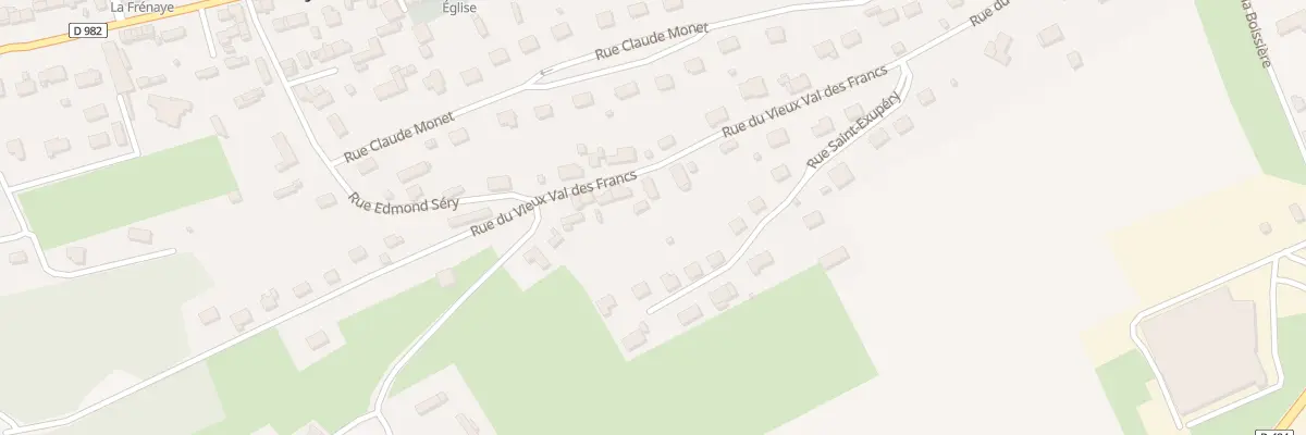 Plan du 29 Rue du Vieux Val des Francs à La Frénaye