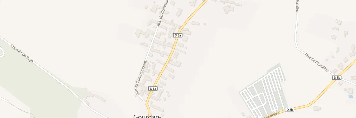 Plan du 20 Rue d’Anglade à Gourdan-Polignan