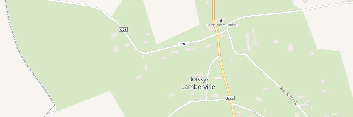 Plan du 11 Rue du Vallot à Boissy-Lamberville