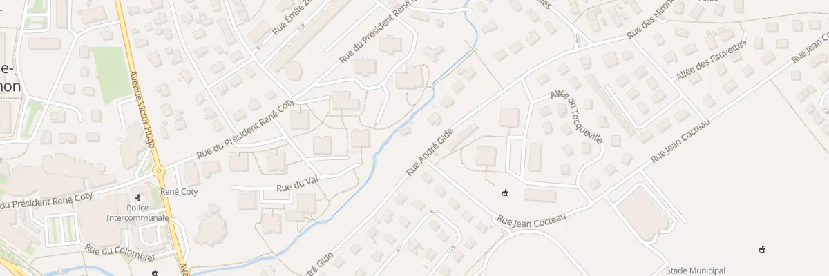 Plan du 7 Rue Andre Gide à Port-Jérôme-sur-Seine