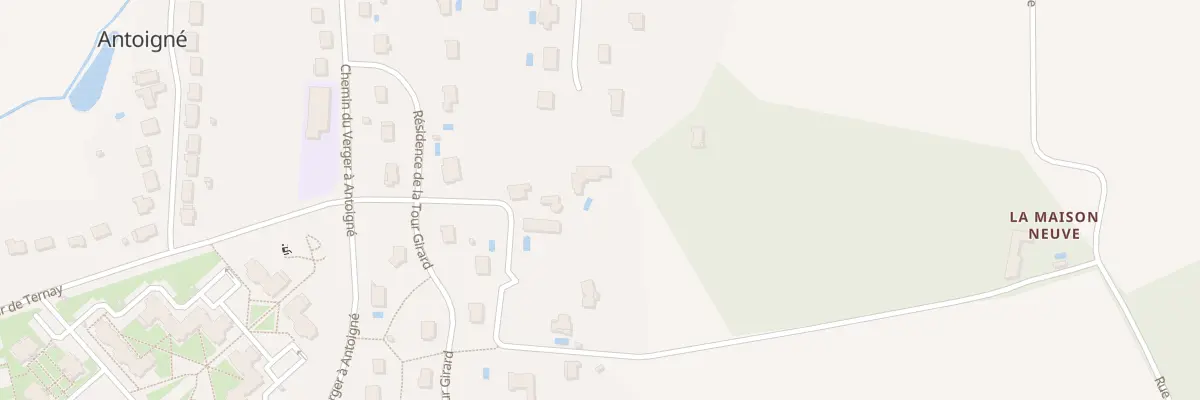 Plan du 5 Rue Pierre Loti à Châtellerault