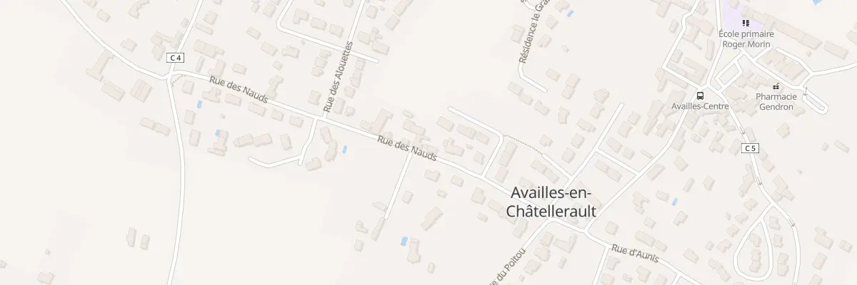Plan du 16 Rue des Nauds à Availles-en-Châtellerault