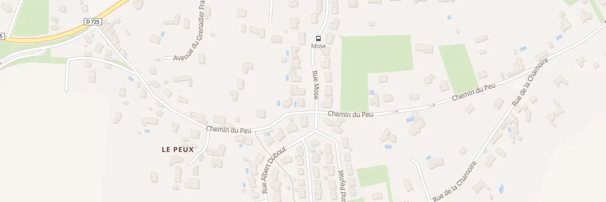Plan du 24 Rue Mose à Châtellerault
