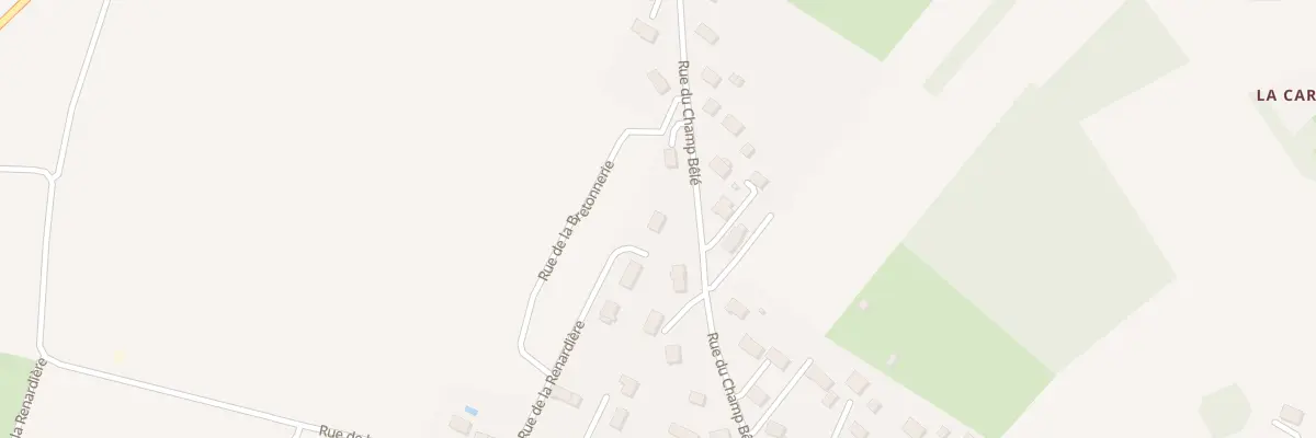 Plan du 19 Rue du Champ Bêlé à Semblançay