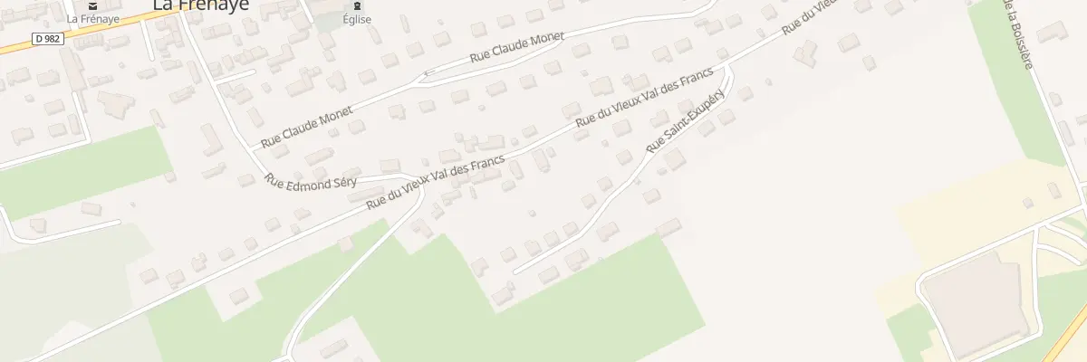Plan du 27 Rue du Vieux Val des Francs à La Frénaye