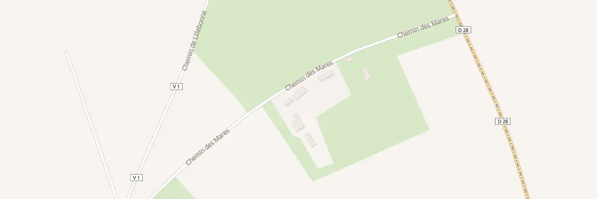 Plan du 322 Che des Mares à Lintot