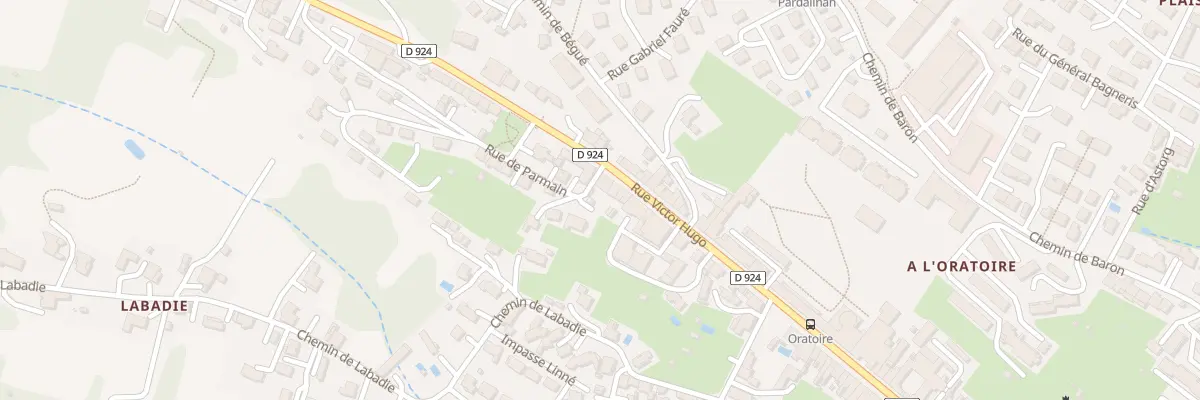 Plan du 143 Rue Victor Hugo à Auch