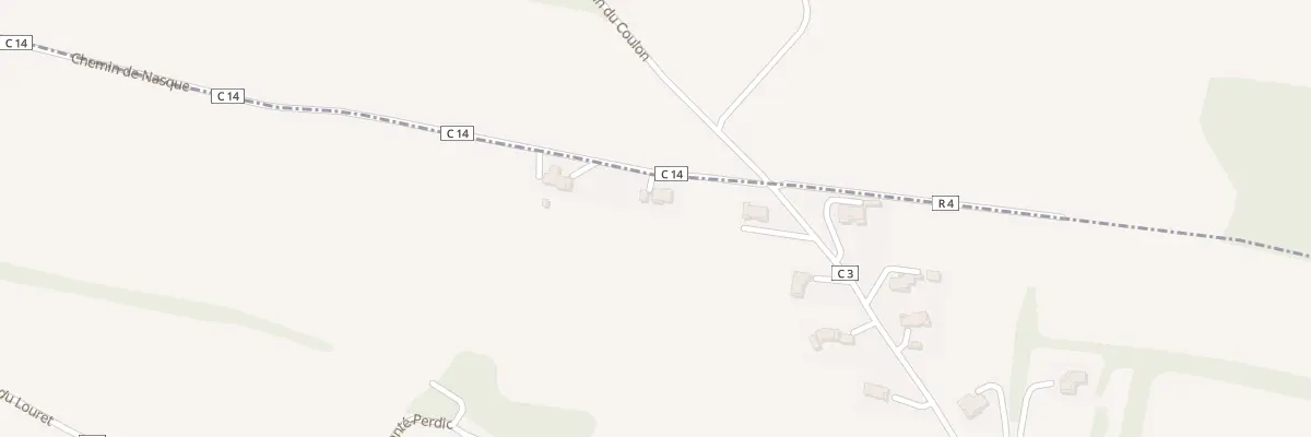 Plan du 601 Chem de Nasque à Duran