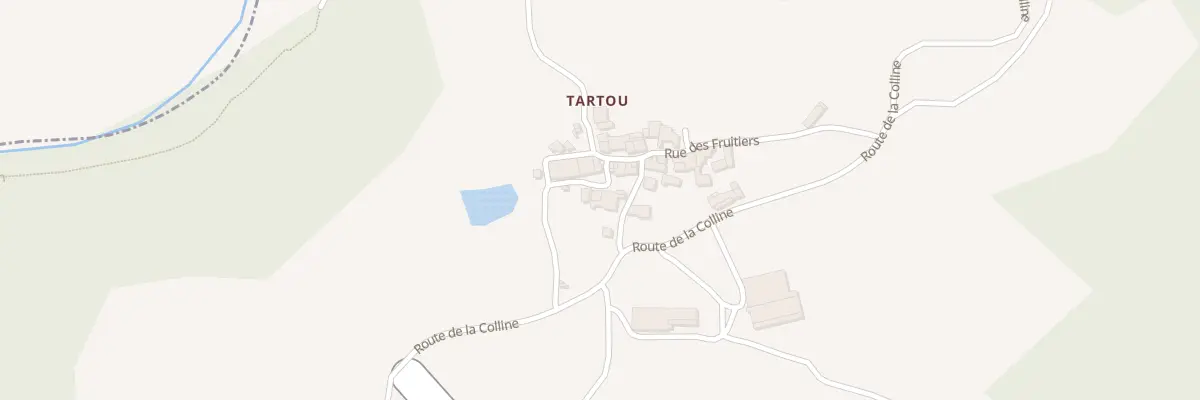 Plan du 171 Tartou à Bussière-Badil