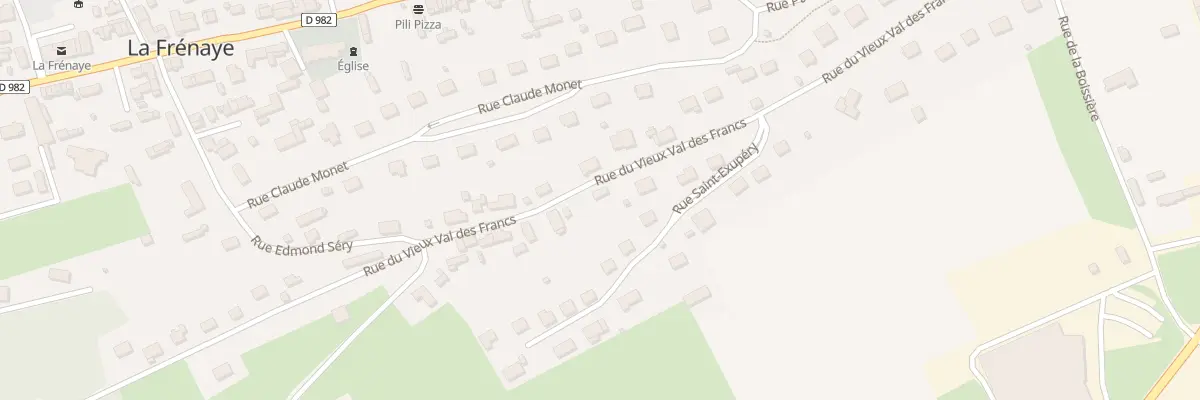 Plan du 25 Rue du Vieux Val des Francs à La Frénaye