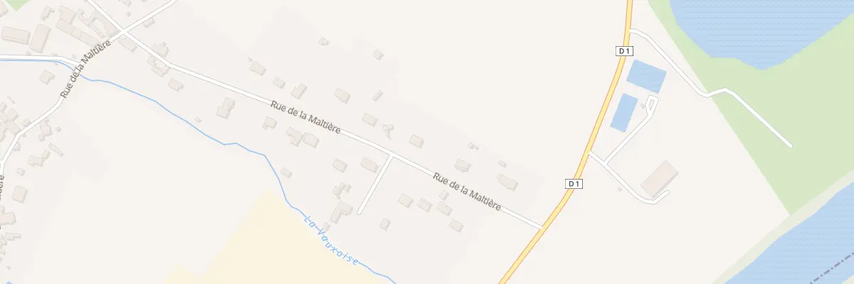 Plan du 43 Rue de la Maltière à Vaux-sur-Vienne