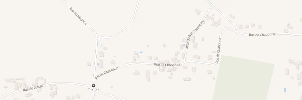 Plan du 80 Rue de Chabonne à Availles-en-Châtellerault