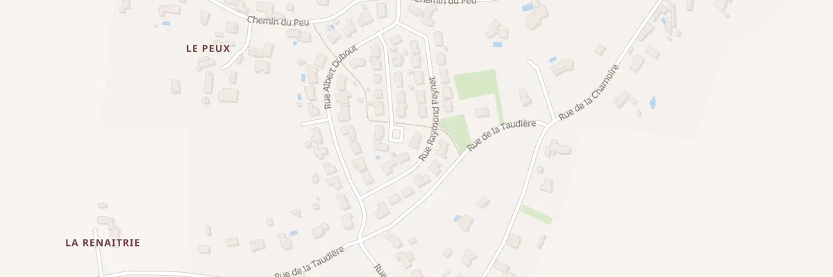 Plan du 7 Rue Raymond Peynet à Châtellerault