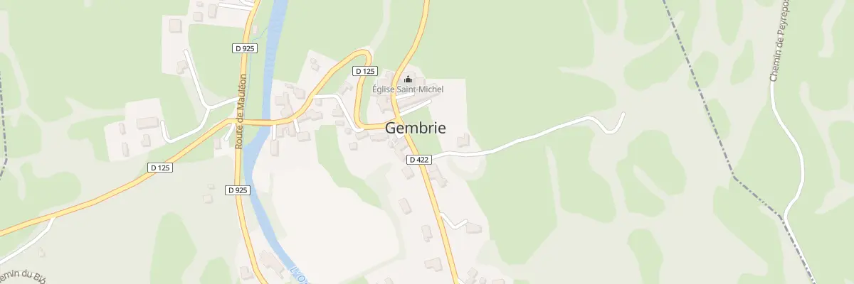 Plan du 29 Che de Sarlongues à Gembrie