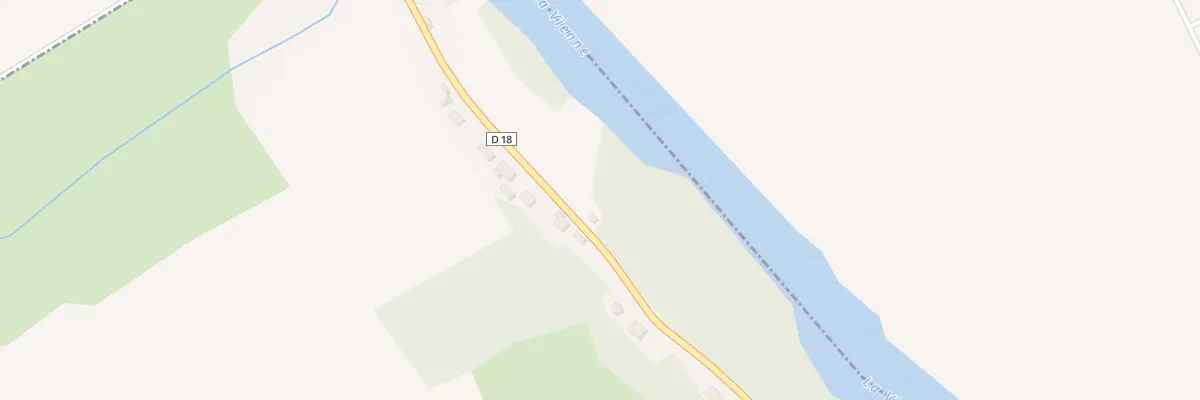 Plan du 14 Rte de l’Ile Bouchard à Antogny-le-Tillac