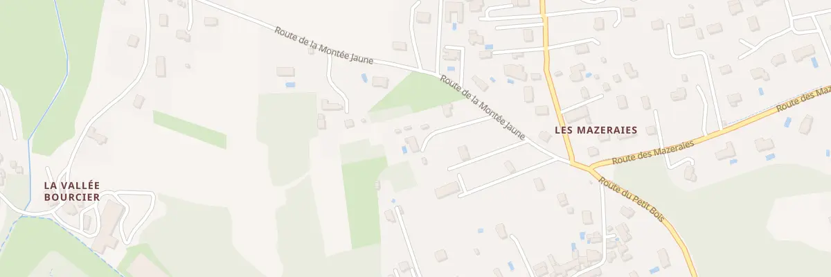 Plan du 56 Rte de la Montée Jaune à Savonnières