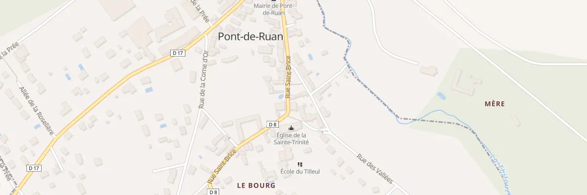 Plan du 16 Rue Saint-Brice à Pont-de-Ruan