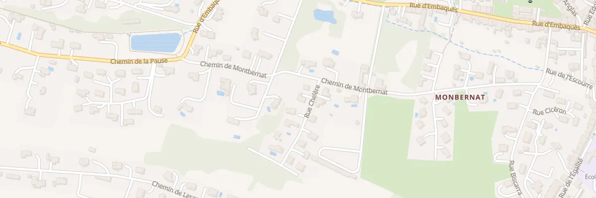 Plan du 4 Rue Chélère à Auch