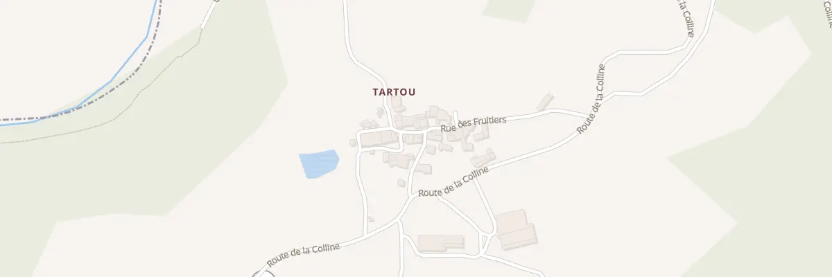 Plan du 174 Tartou à Bussière-Badil