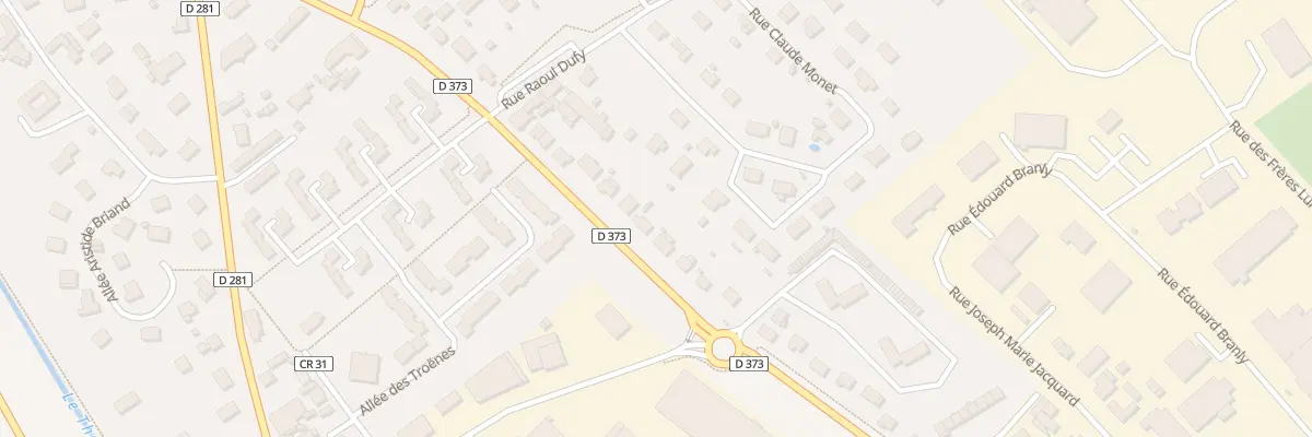 Plan du 23 Rue Claude Bernard à Port-Jérôme-sur-Seine