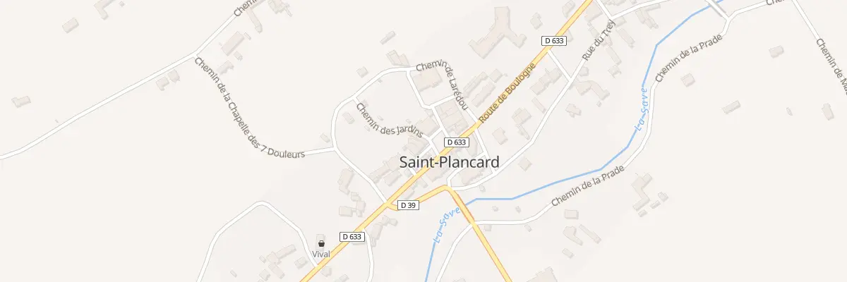 Plan du 2 Pl Julien Ollé à Saint-Plancard
