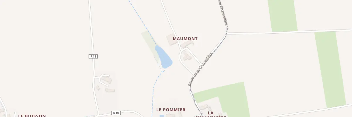 Plan du 1 Maumont à Luynes