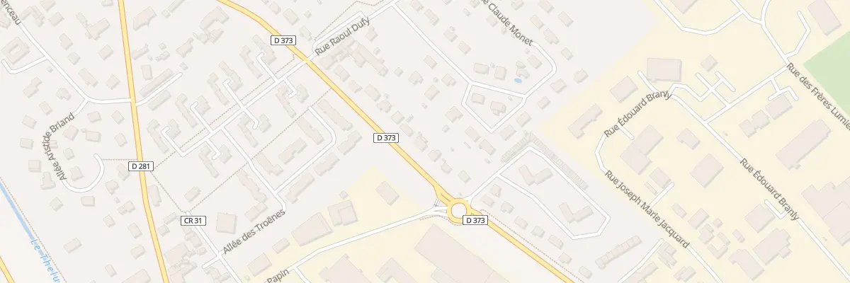 Plan du 25 Rue Claude Bernard à Port-Jérôme-sur-Seine