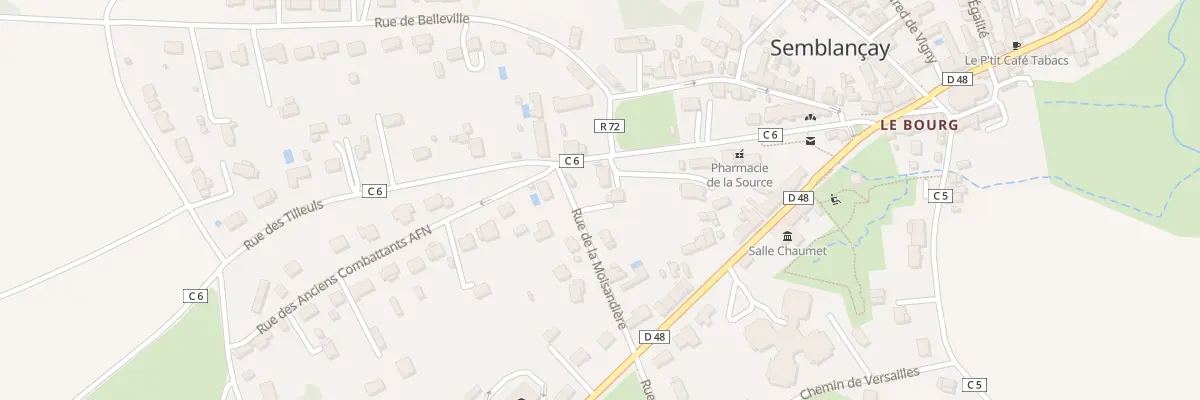 Plan du 3 Rue de la Moisandière à Semblançay