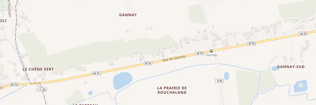 Plan du 50 Rue de Gannay à Fondettes