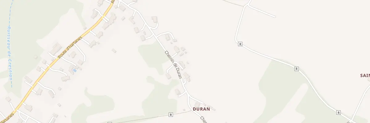 Plan du 11 Che de Duran à Aubiac