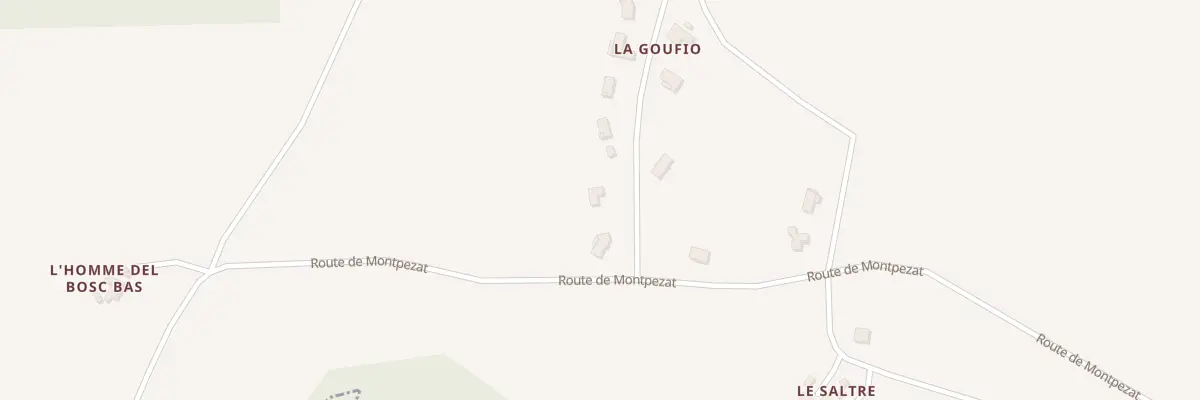 Plan du 3186 Rte de Pech de Plat à Dolmayrac