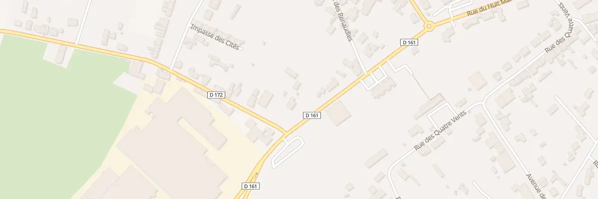 Plan du 2 Rte de St Claud à Terres-de-Haute-Charente