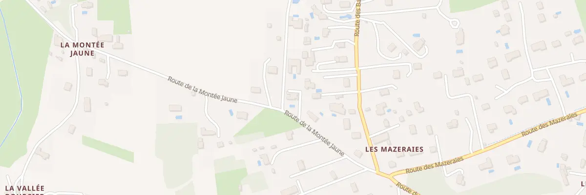 Plan du 39 Rte de la Montée Jaune à Savonnières