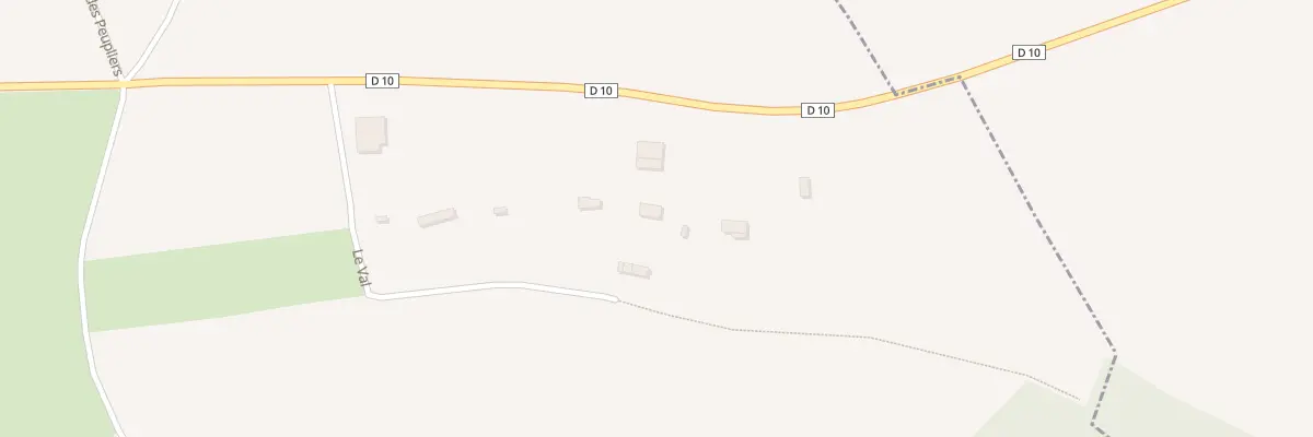 Plan du 12 Rte de Cany Barville à Gerponville