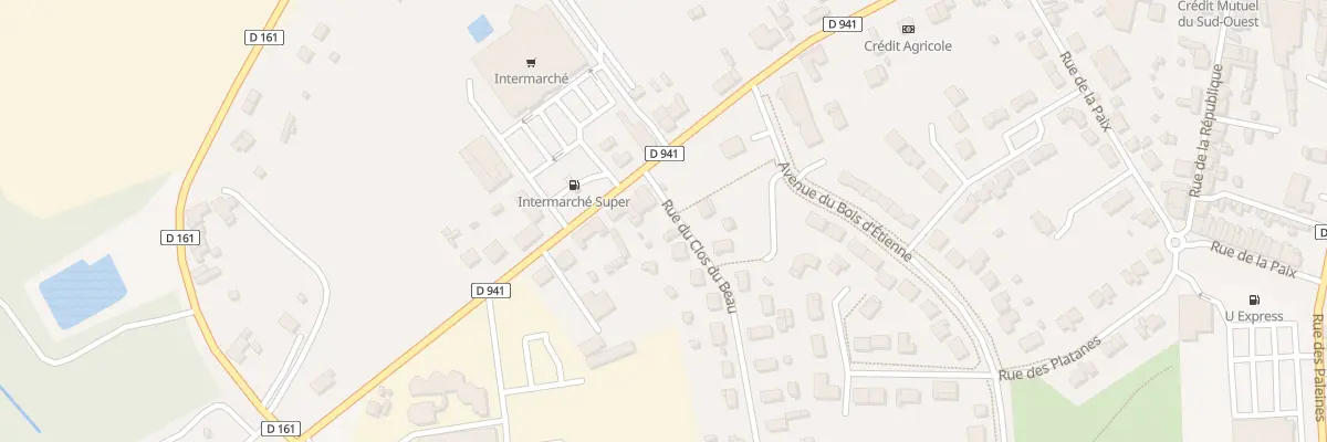 Plan du 67 Rue Nationale à Terres-de-Haute-Charente