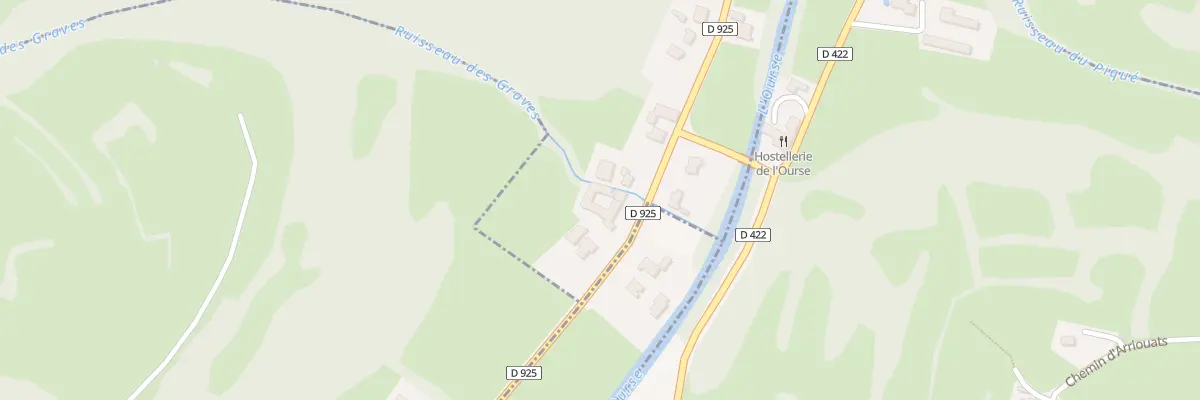 Plan du 5027 Rte des Moulins à Créchets