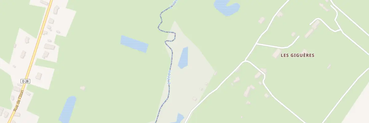 Plan du 77A Les Aulnes aux Genettes